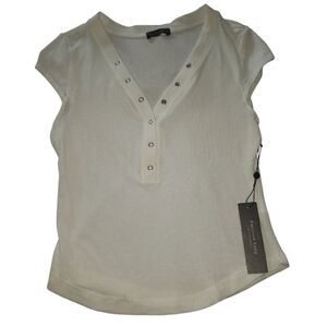 NWT Emerson Lang Ribbed Top- L
